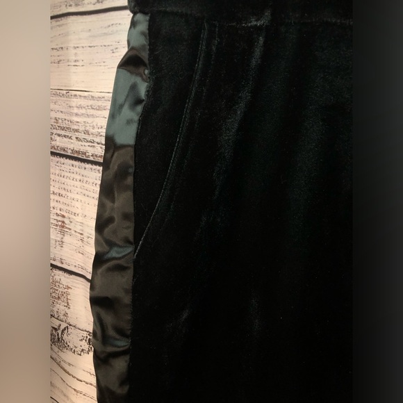 VENUS Black Velvet Satin Wide-Leg Pants size 18 NWOT - Picture 8 of 14